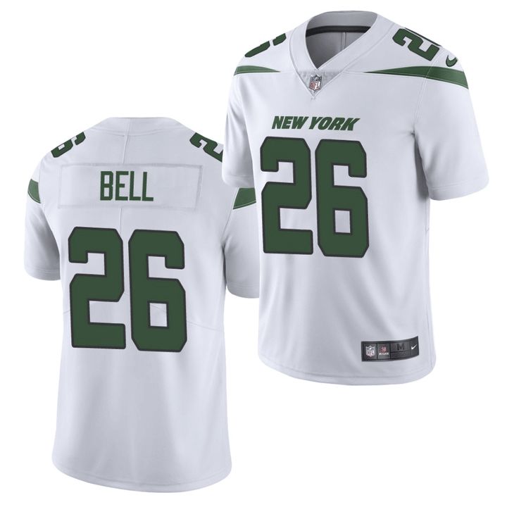 Men New York Jets 26 Le Veon Bell Nike White Vapor Limited NFL Jersey